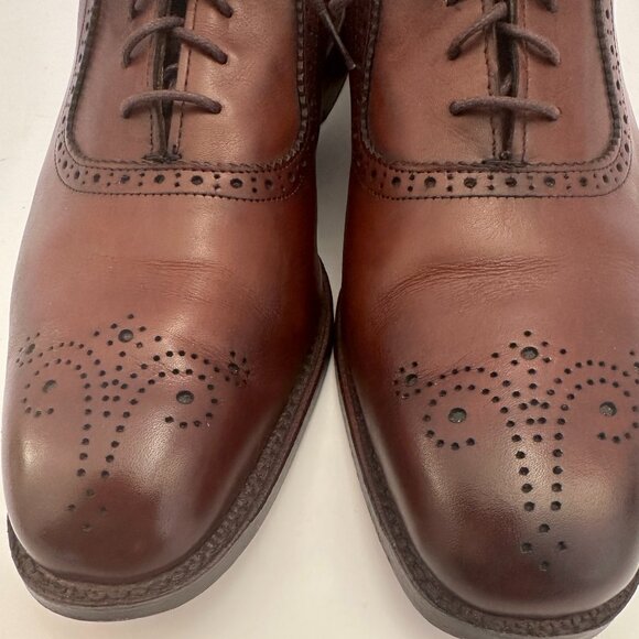 Allen Edmonds Cornwallis Leather Oxford shoes Men\'s 9.5D Brown 1068 main image 9